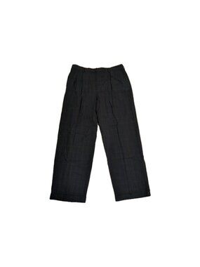 Tommy Hilfiger Golf Pants Men's 40x32 Black Y2K Vintage NWT Plaid Preppy Casual